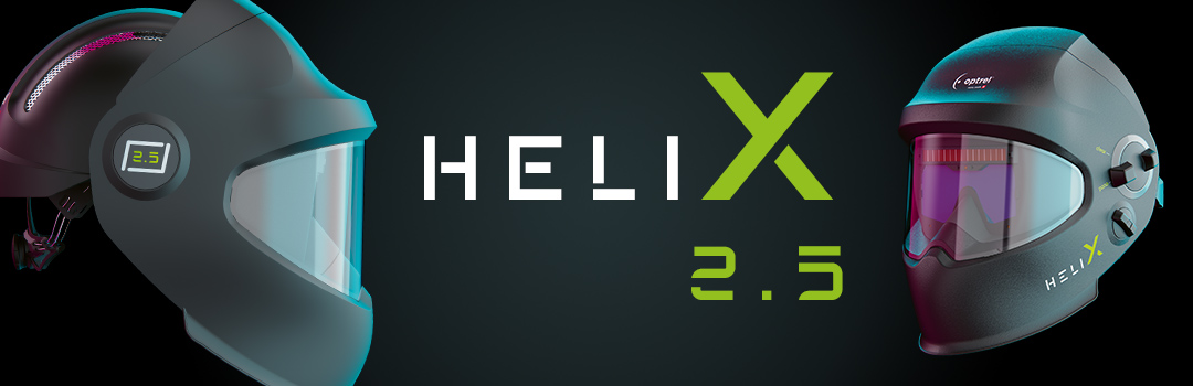 Новая маска от Optrel HELIX 2.5. В 6 раз больше поле обзора!